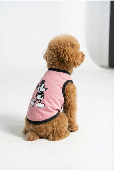 Monopetz Yeni Sezon Köpek Ve Kedi Kıyafeti - Pembe Mickey Mouse