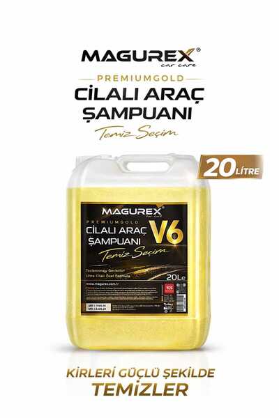 MAGUREX V6 Araç Şampuani Ultra 1/60  20 L