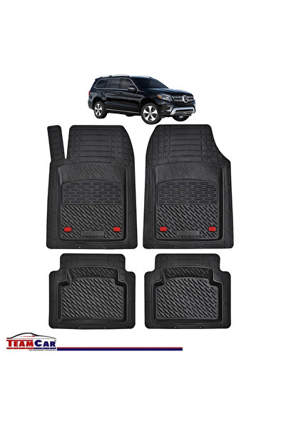 TEAMCAR ®   Covorașe auto tip tavă compatibile cu Mercedes-Benz GLS X166 SUV ...