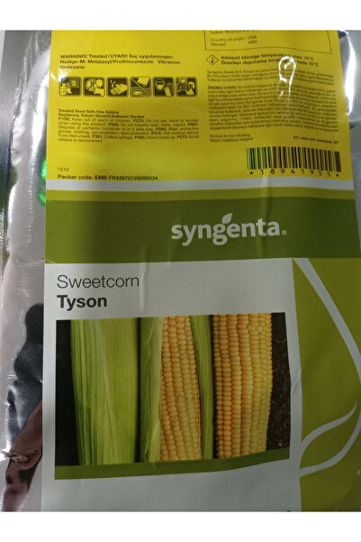 SYNGENTA Tyson sütlek mısır tohumu 100Gr