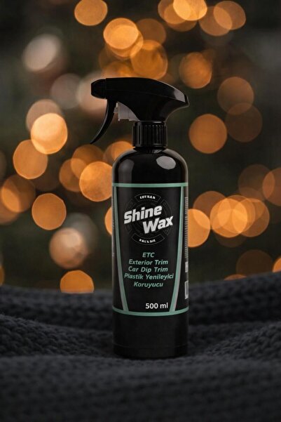 shine Wax ETC Exterior Care Dış Trim ve Plastik Yenileyici ve Koruyucu 500 ml