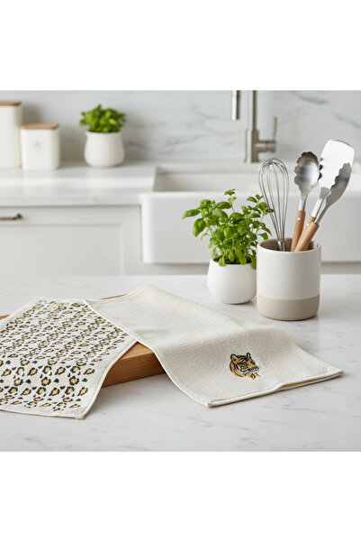 Faralya Life 30*50 Pamuklu Desenli Mutfak El Havlusu %70 Pamuk %30 Polyester ...