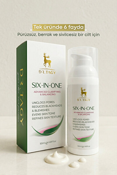 DR TAGY SIX IN ONE AKNE EGILIMLI CİLTLER İÇİN SIVILCE KARŞITI