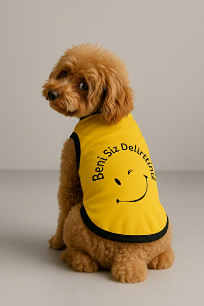 Monopetz New Season Dog and Cat Outfit - Mustard You Drive Me Crazy