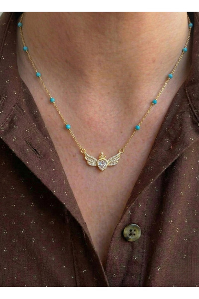 AccessoriesCınCık قلادة نسائية من الفولاذ 316L مقاومة للصدأ |   قلادة نسائية ...