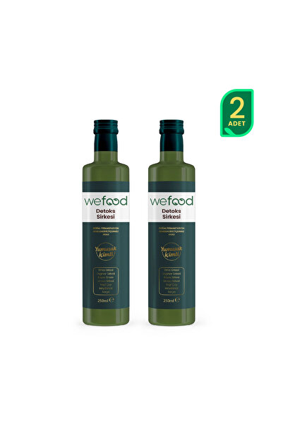Wefood Detoks Sirkesi 250 ml 2'li