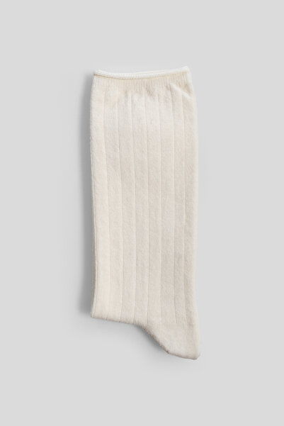 Lufian Γυναικείες κάλτσες Kord Ecru