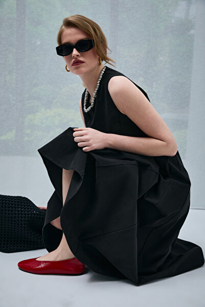 Lufian Γυναικείο φόρεμα Alına μαύρο