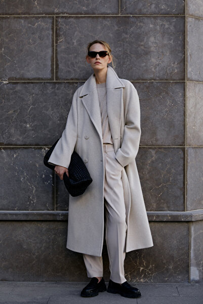 Lufian Μπεζ Γυναικείο Πανωφόρι - Burnie