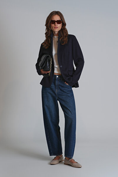 Lufian Paul Women's Navy Blue Jacket