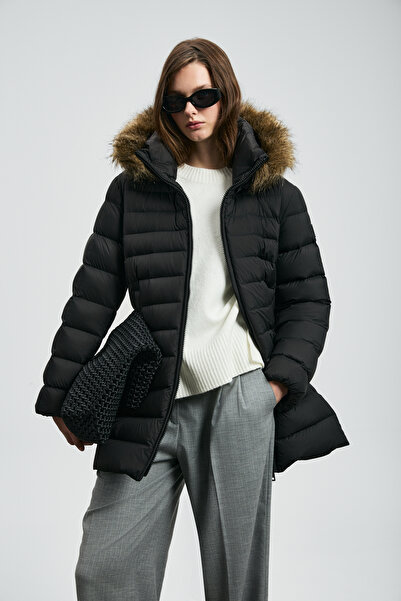 Lufian Elite Goose down Women's Coat Black