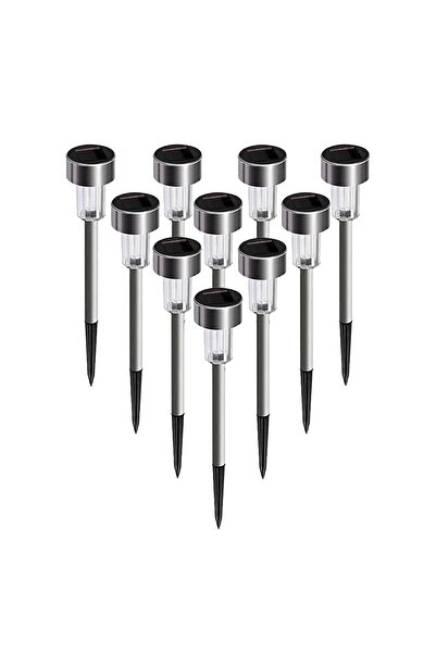 Flippy Lampa solara Led decorativa pentru gradina, Argintie, Flippy, Lumina A...