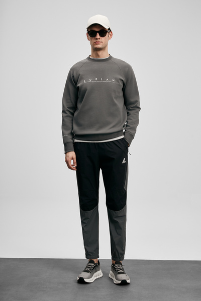 Lufian Ανδρικό αθλητικό παντελόνι Nımbus σε μαύρο χρώμα