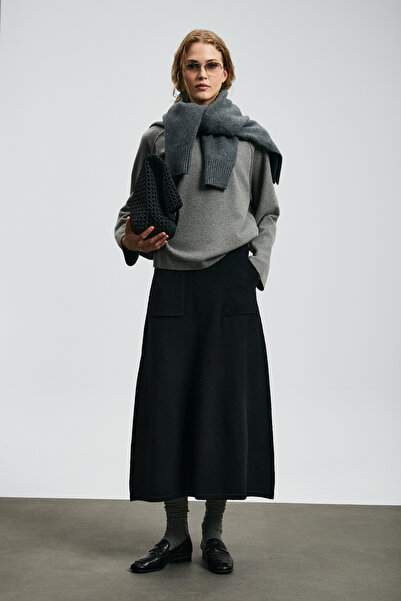 Lufian Γυναικεία φούστα μαύρη