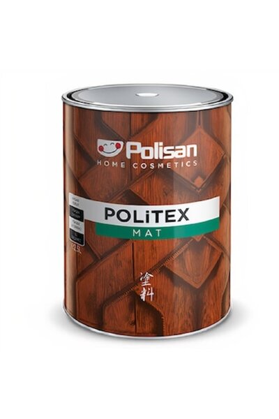 Polisan Ceviz Politex Lüx Vernik Ahşap Koruyucu Mat 0,75lt