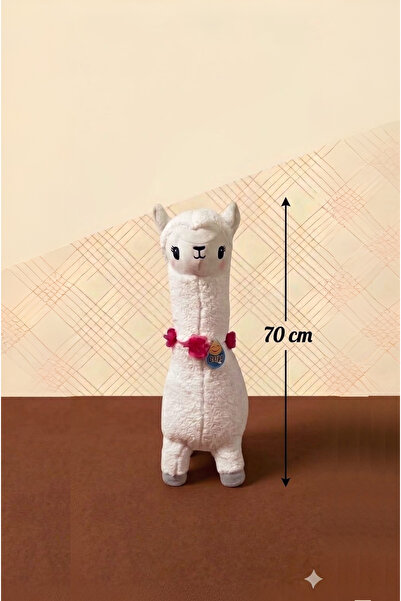 GRAN TOYS Oyun ve Uyku Arkadaşım Peluş Alpaka Lama - 70 cm