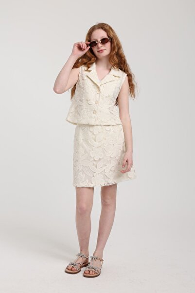 HAUSEkids طقم شورت لارا للفتيات من 8 إلى 14 سنة - لاتيه