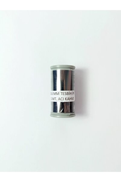 Eskişehir hobi sanat 5 μέτρα Ροζάριο - 0,6 mm Bitter Coffee String
