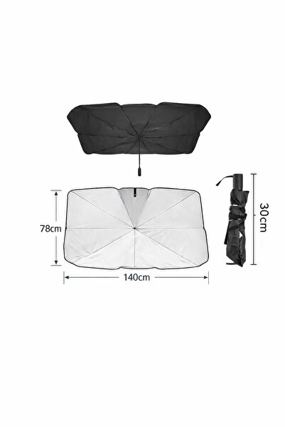 MeteShop Αντηλιακό ομπρέλα επίστρωσης αυτοκινήτου – Δώρο με αριθμητή