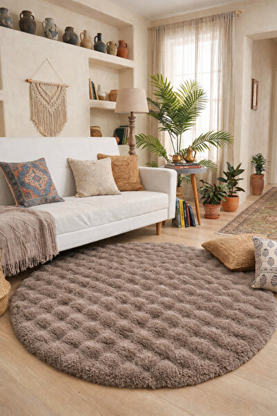 HOME Bubble Kitchen Oval Anti-Slip Sole Carpet