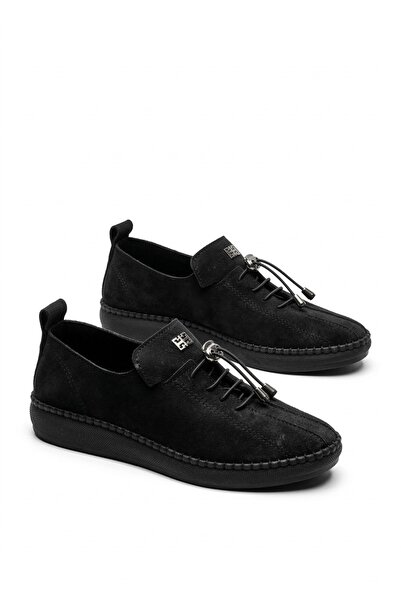 GİAMGİA STORE Γυναικεία παπούτσια casual από δέρμα σουέντ με ελαστικά κορδόνι...