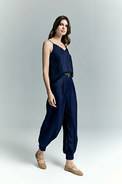 Sateen Παντελόνι Tosca - Ναυτικό μπλε