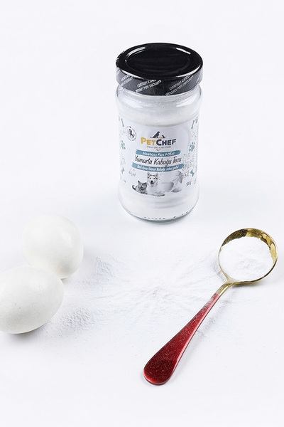 Petchef Organik Köpek Kalsiyum Yumurta Kabuğu Tozu 350 Gr