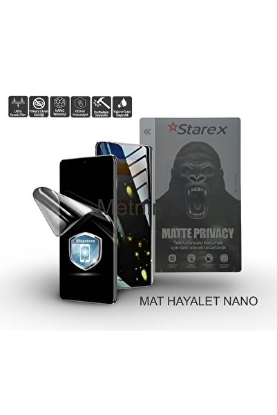 tkgz Nubia Red Magic 9 PRO PLUS Uyumlu Nano Ekran Koruyucu Ultra İnce MAT HAY...