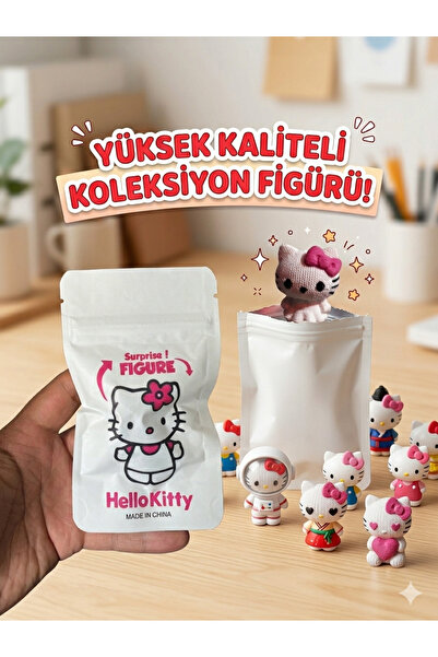 HEDİYEVİM Sevimli kedi Hediyelik Figür Paket sevimli kedi Hediyelik Paket 1 ADET