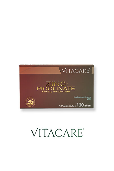 Vitacare Zinc Picolinate 120 Tablet | Beslenme Takviyesi