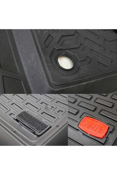 TEAMCAR ®   Covorașe auto tip tavă pentru BMW X3 E83 2003-2010, Albastru