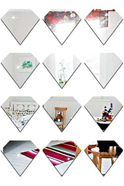 ORIGINAL DEALS Αυτοκόλλητος καθρέφτης για εσωτερική διακόσμηση και σχεδιασμό,...