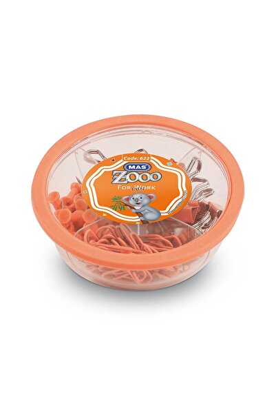Mas Zoo Mixed Set in Round Box (Orange)