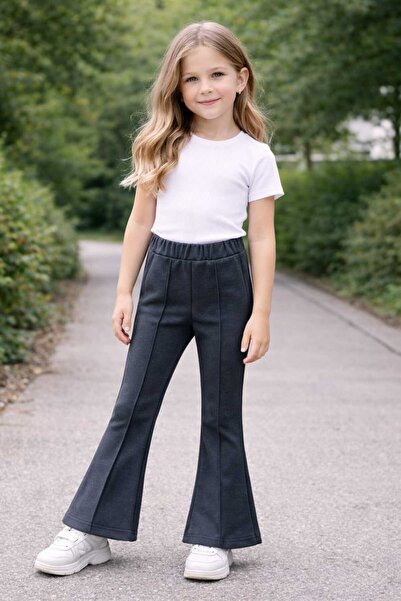 krm kerem bebe Pantaloni de sezon cu talie înaltă pentru fete, stil spaniol