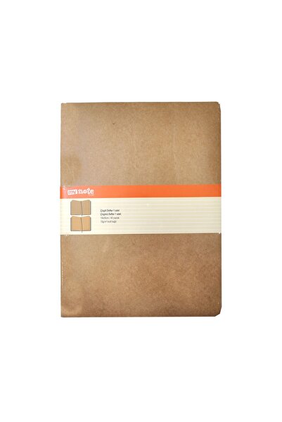 Umur Mynote Kraft 19x26 40yp 2li Defter 1 Çizgili 1 Çizgisiz