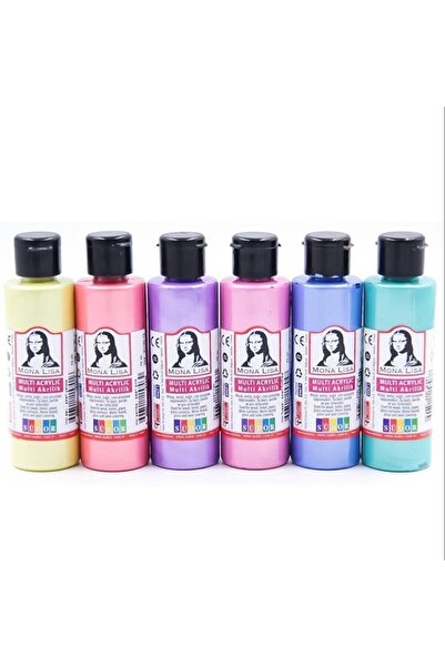 Südor Monalisa Multi Akrilik İnci Set 6 Renk 70 ml
