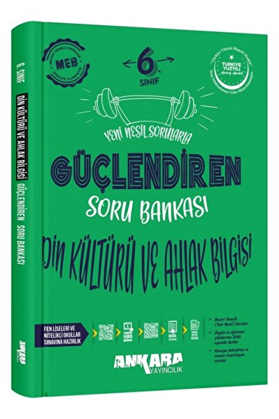 Ankara Yayıncılık 6. Sınıf Din Kültürü Güçlendiren Soru Bankası