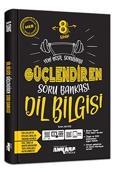 kitabın başkenti ankara yayıncılık Ankara Yayıncılık 8. Sınıf Dil Bilgisi Güç...