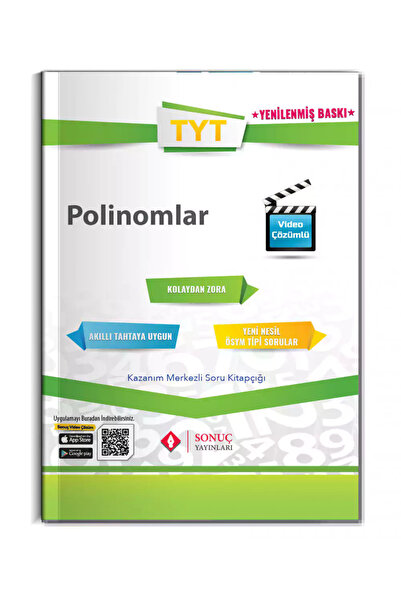 Sonuç Yayınları Tyt Polinomlar 2024