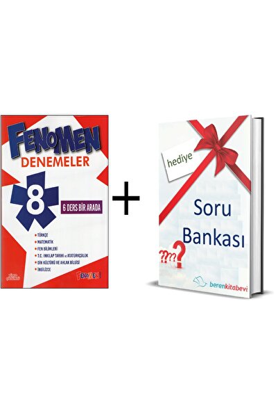 Fenomen Yayıncılık Fenomen 8.Sınıf Branş Denemeleri 6 Ders Bir Arada