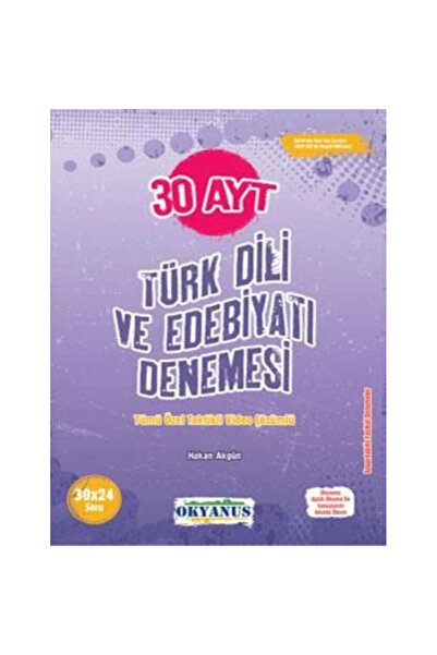 Okyanus Yayınları Ayt Iceberg 30 Türk Dili Ve Edebiyatı Denemesi