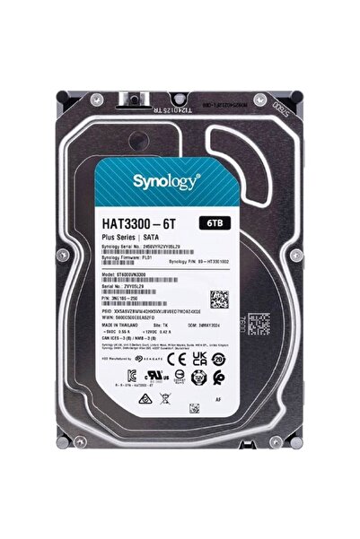 SYNOLOGY Σκληρός δίσκος NAS σειράς Synology Plus, 6 TB, 5400RPM, μνήμη cache ...