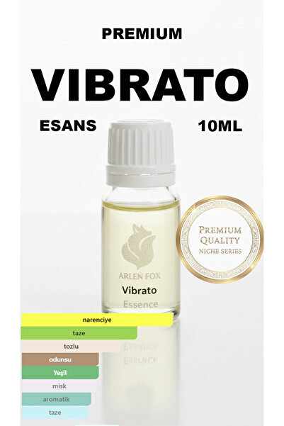 Arlen Fox Vibrato Parfüm Esansı 10ML Premium Niche Ferah Kalıcı Lüks Koku + C...
