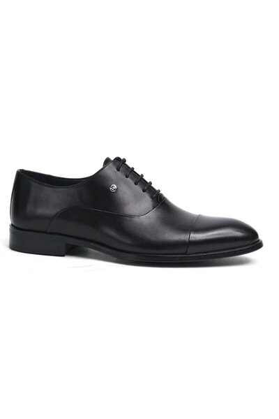 Pierre Cardin 120660 Schwarze Herrenschuhe mit Neolite-Sohle