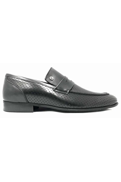Pierre Cardin 120531 حذاء رجالي أسود بنعل نيوليت 38-40