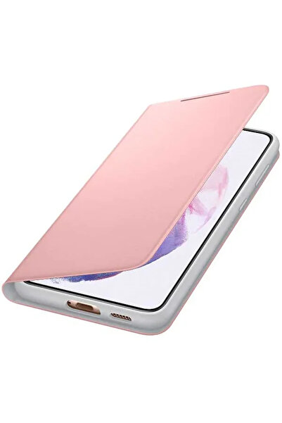 Samsung Husa Originalal Galaxy S21 Plus Smart LED View Cover Pink