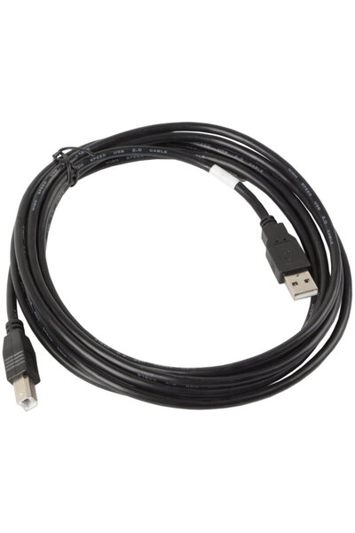 Lanberg Cablu USB 2.0 pentru imprimanta, 41353, lungime 3 m, USB-A tata la US...