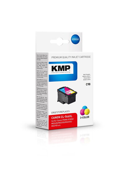 KMP Printer Cartridge Ink Cartridge, Kmp, 13 ml, Color