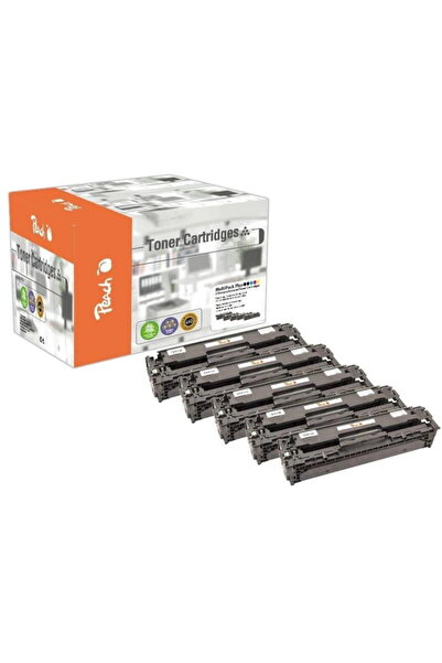 Peach Set de 5 cartușe de toner, Piersică, 2200/2600 pagini, Negru/Cyan/Magen...
