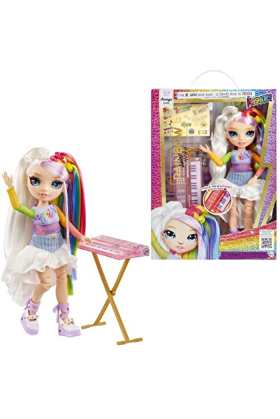 MGA Papusa fashion Mga, Rainbow High - Amaya, 23cm, multicolor, instrument in...